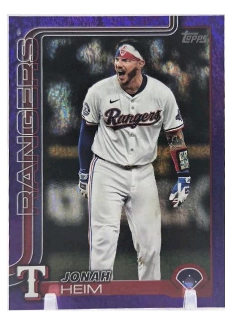 2025 Topps Base Set Jonah Heim #51 card