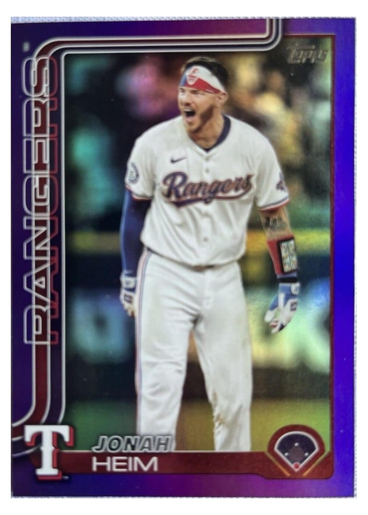 2025 Topps Base Set Jonah Heim #51 card