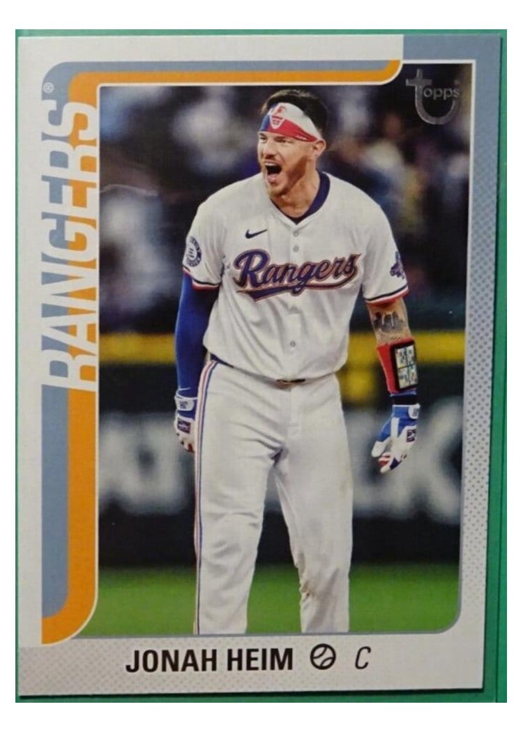 2025 Topps Base Set Jonah Heim #51 card