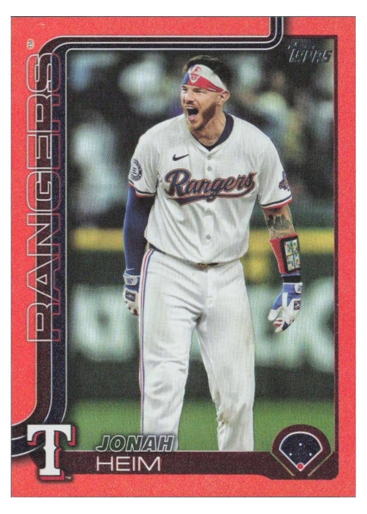 2025 Topps Base Set Jonah Heim #51 card