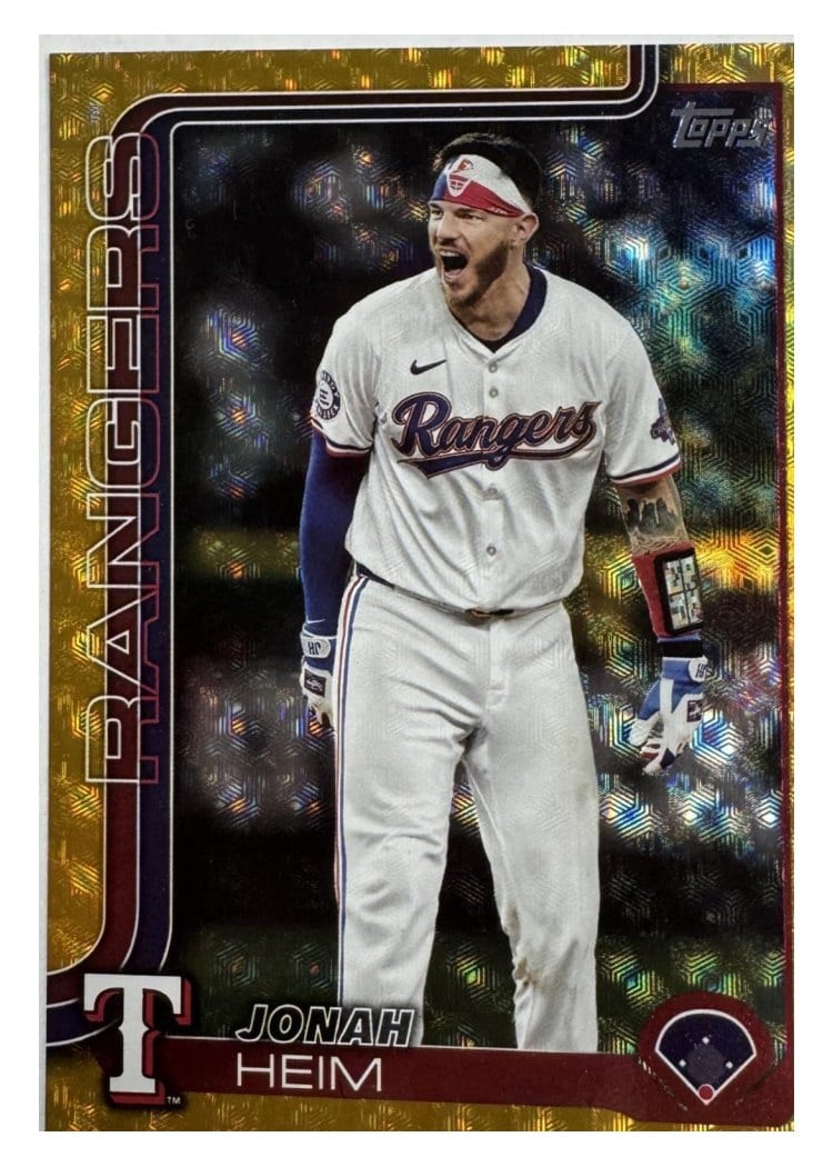 2025 Topps Base Set Jonah Heim #51 card