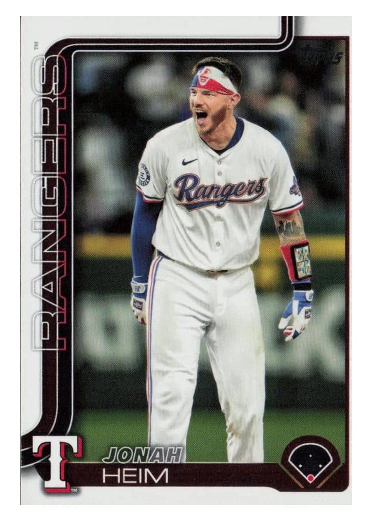 2025 Topps Base Set Jonah Heim #51 card