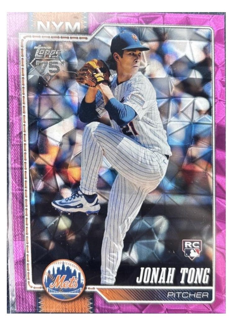 2026 Topps Jonah Tong #4 card