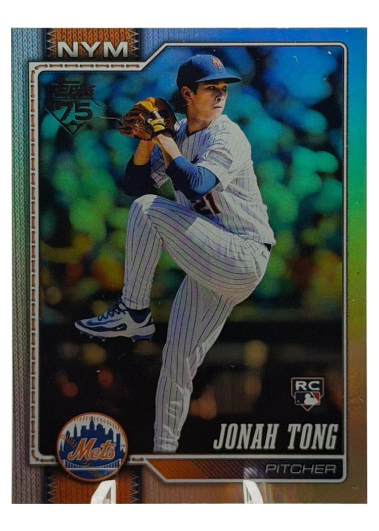 2026 Topps Jonah Tong #4 card