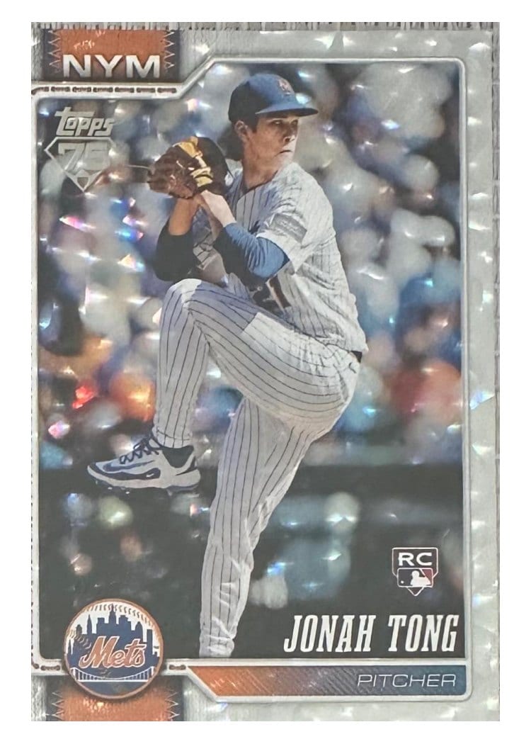 2026 Topps Jonah Tong #4 card