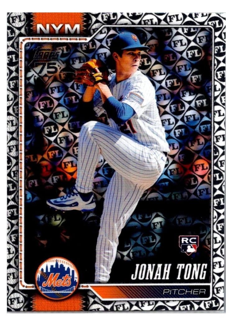 2026 Topps Jonah Tong #4 card