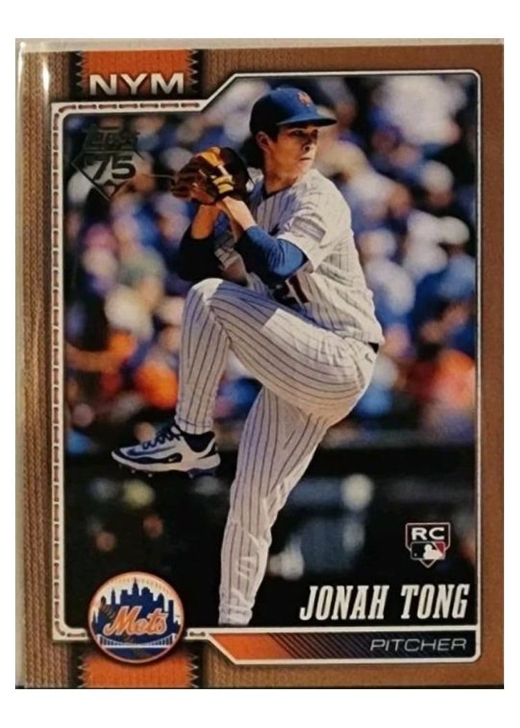 2026 Topps Jonah Tong #4 card