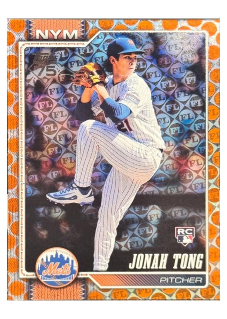 2026 Topps Jonah Tong #4 card