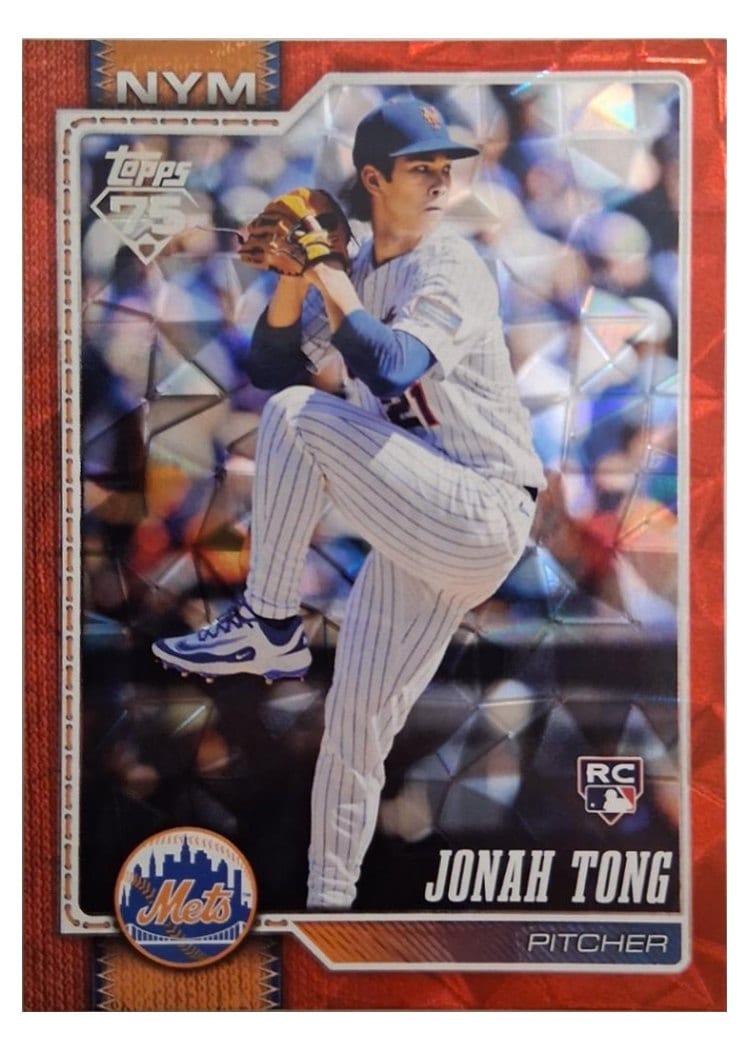 2026 Topps Jonah Tong #4 card