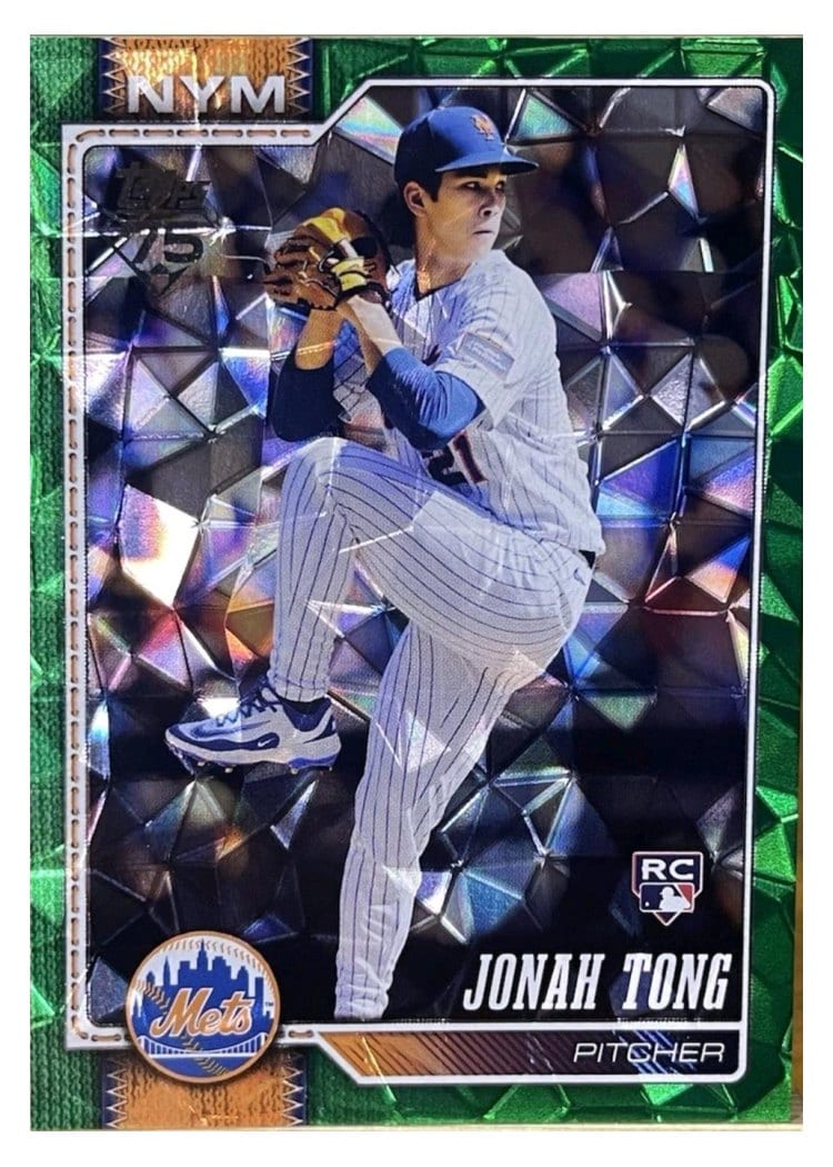 2026 Topps Jonah Tong #4 card
