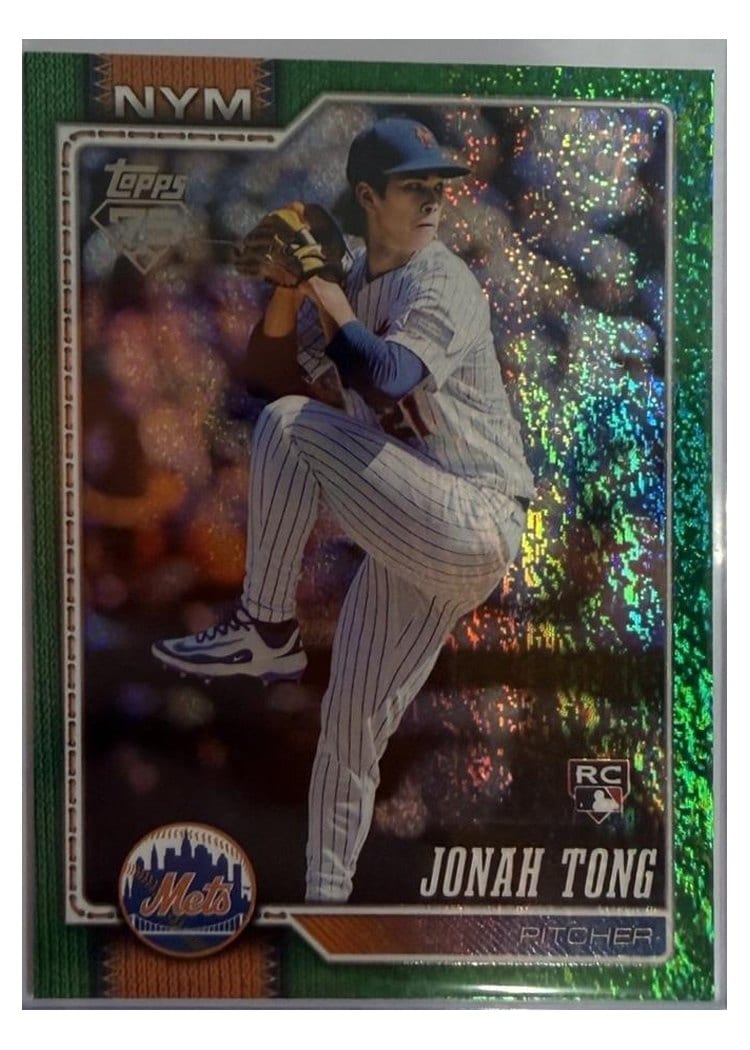 2026 Topps Jonah Tong #4 card