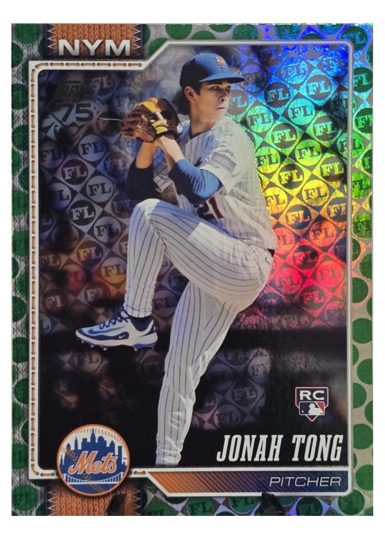 2026 Topps Jonah Tong #4 card