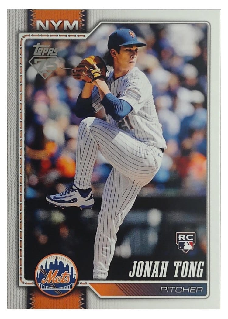 2026 Topps Jonah Tong #4 card