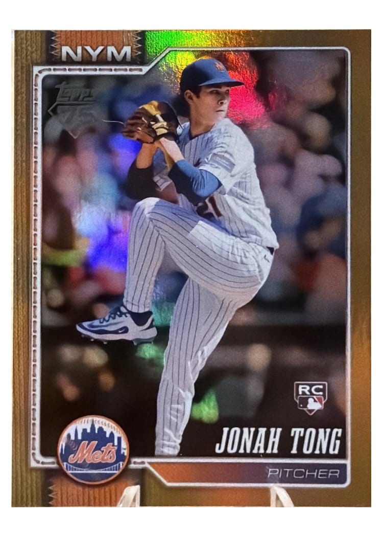 2026 Topps Jonah Tong #4 card