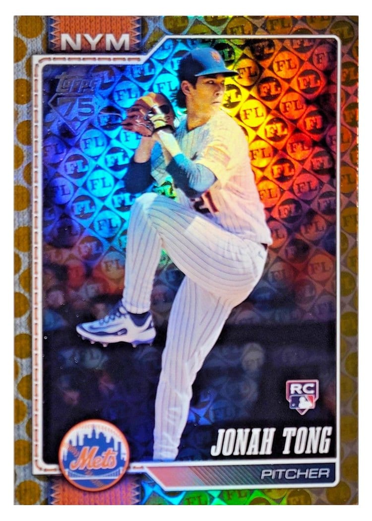 2026 Topps Jonah Tong #4 card
