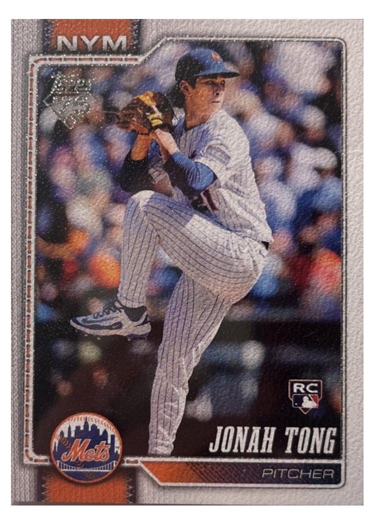 2026 Topps Jonah Tong #4 card