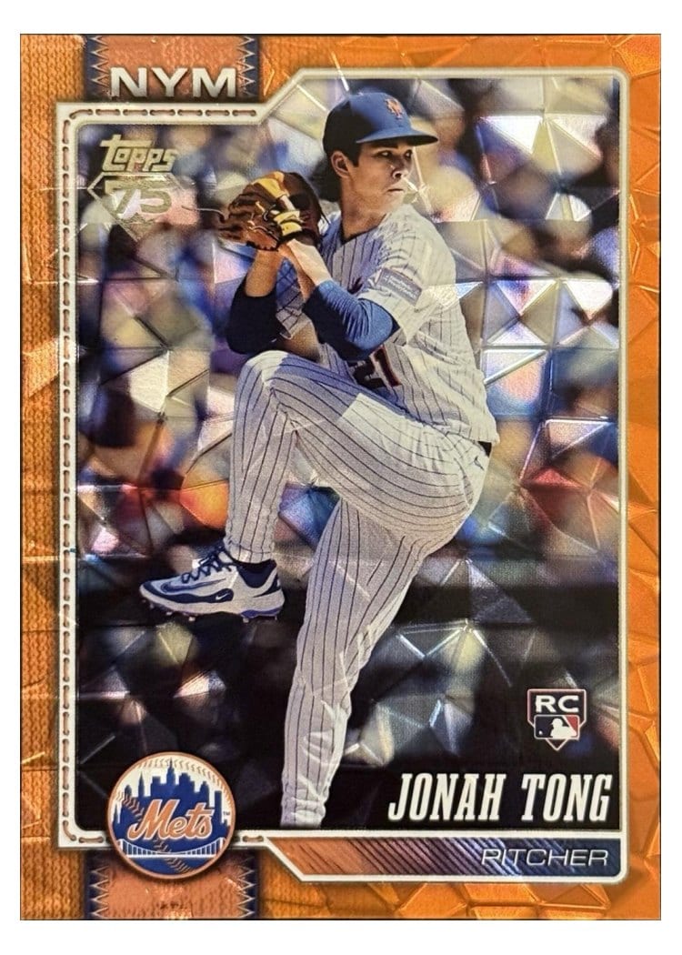 2026 Topps Jonah Tong #4 card
