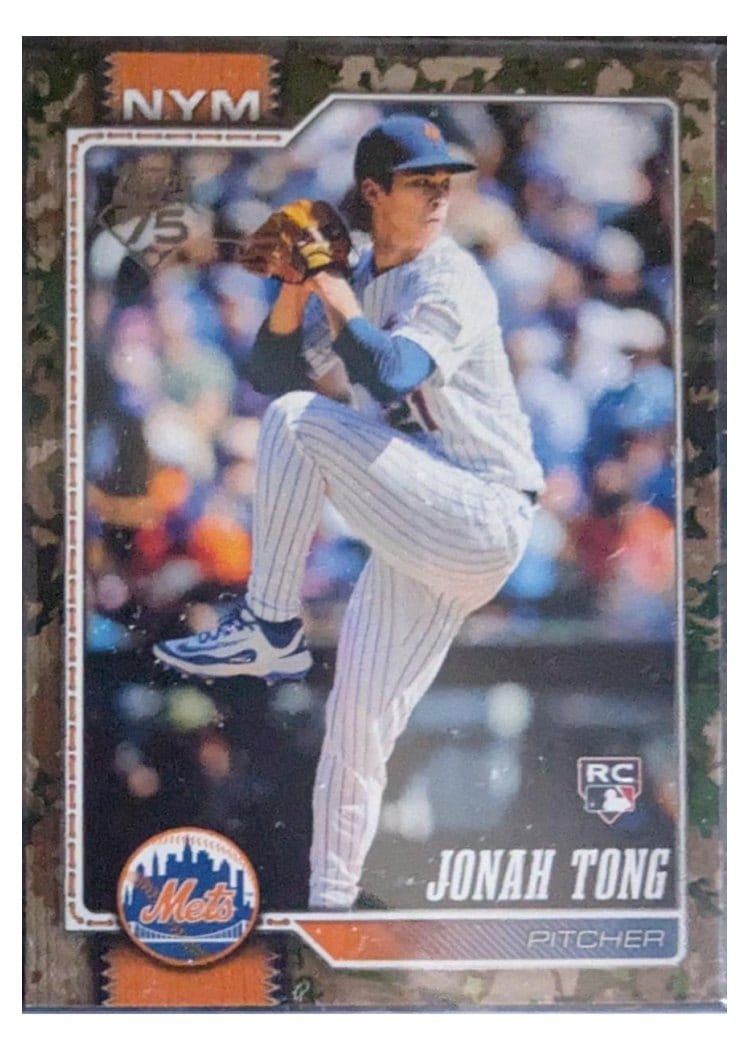 2026 Topps Jonah Tong #4 card