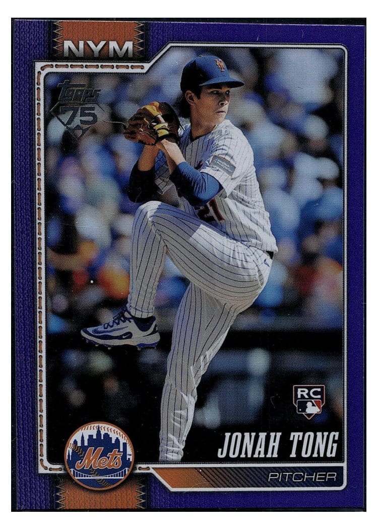 2026 Topps Jonah Tong #4 card