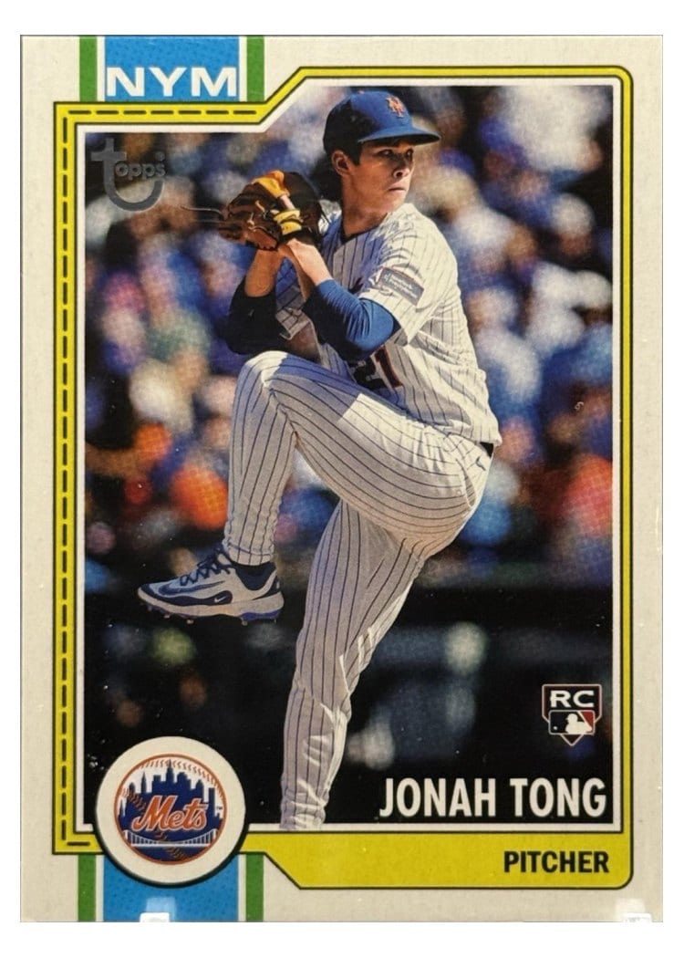 2026 Topps Jonah Tong #4 card