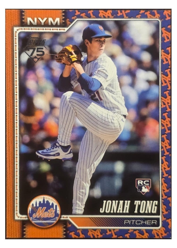 2026 Topps Jonah Tong #4 card