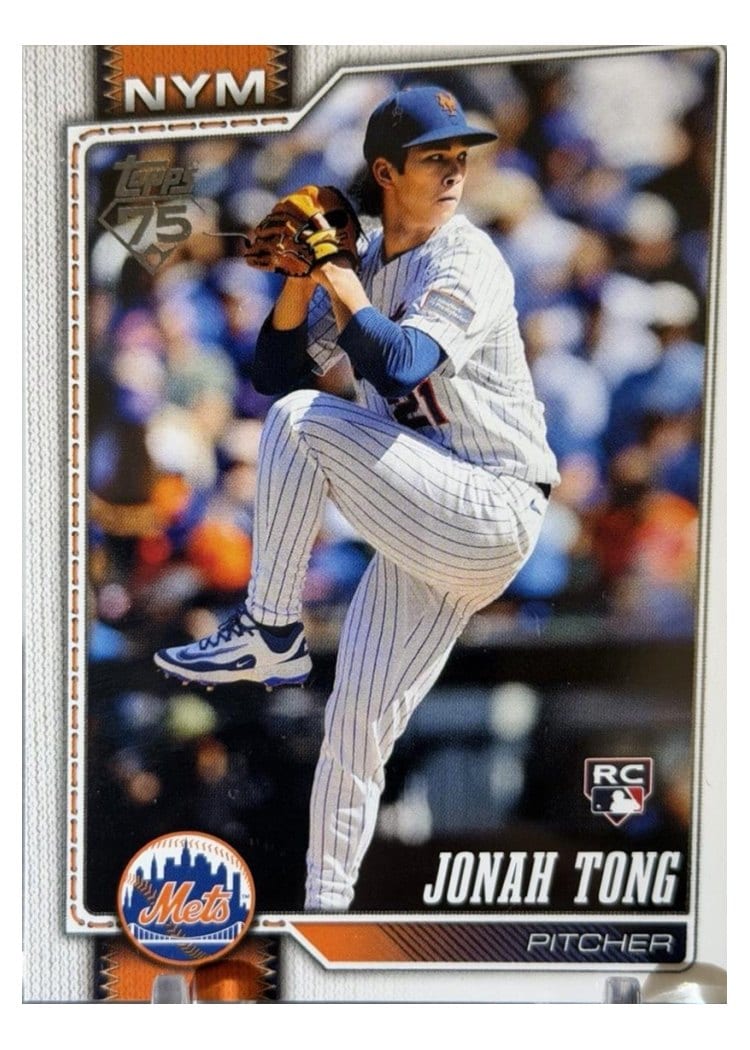 2026 Topps Jonah Tong #4 card