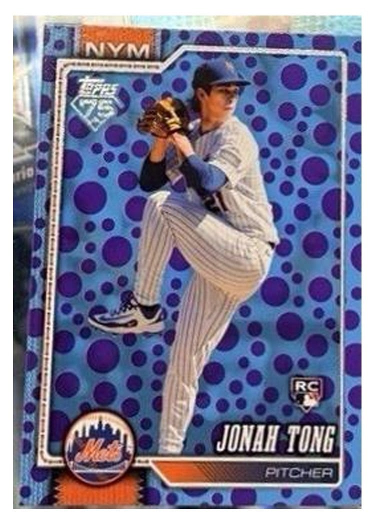 2026 Topps Jonah Tong #4 card