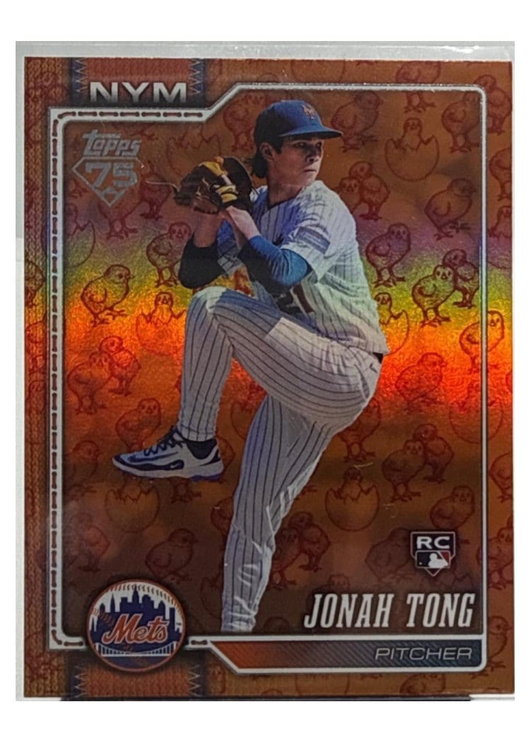 2026 Topps Jonah Tong #4 card
