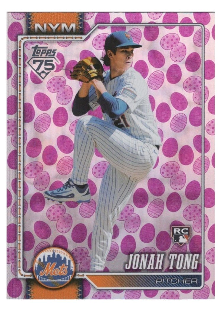 2026 Topps Jonah Tong #4 card