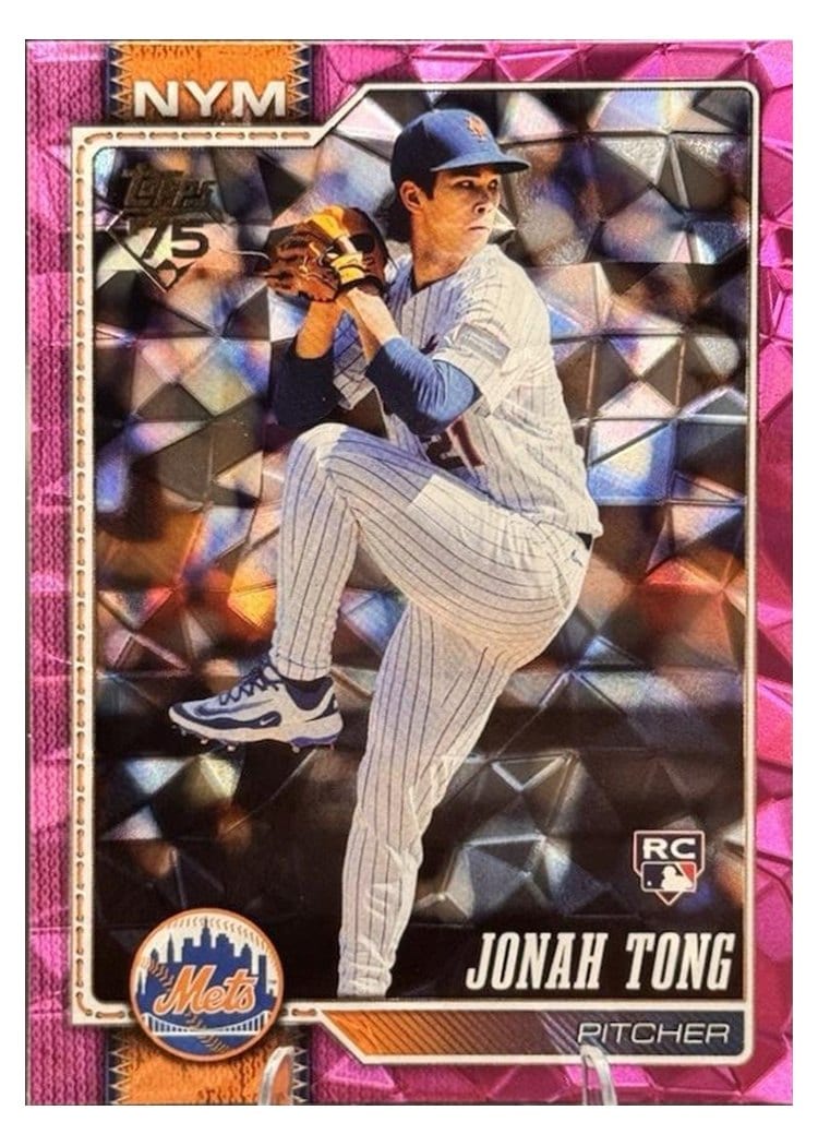 2026 Topps Jonah Tong #4 card