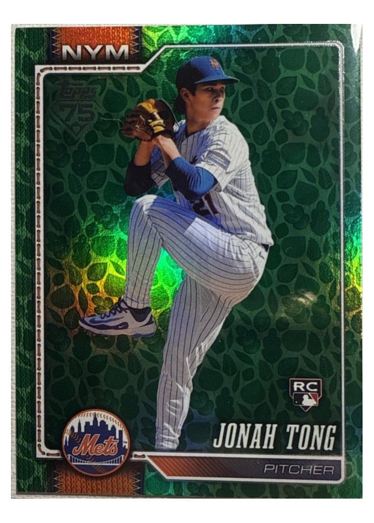 2026 Topps Jonah Tong #4 card