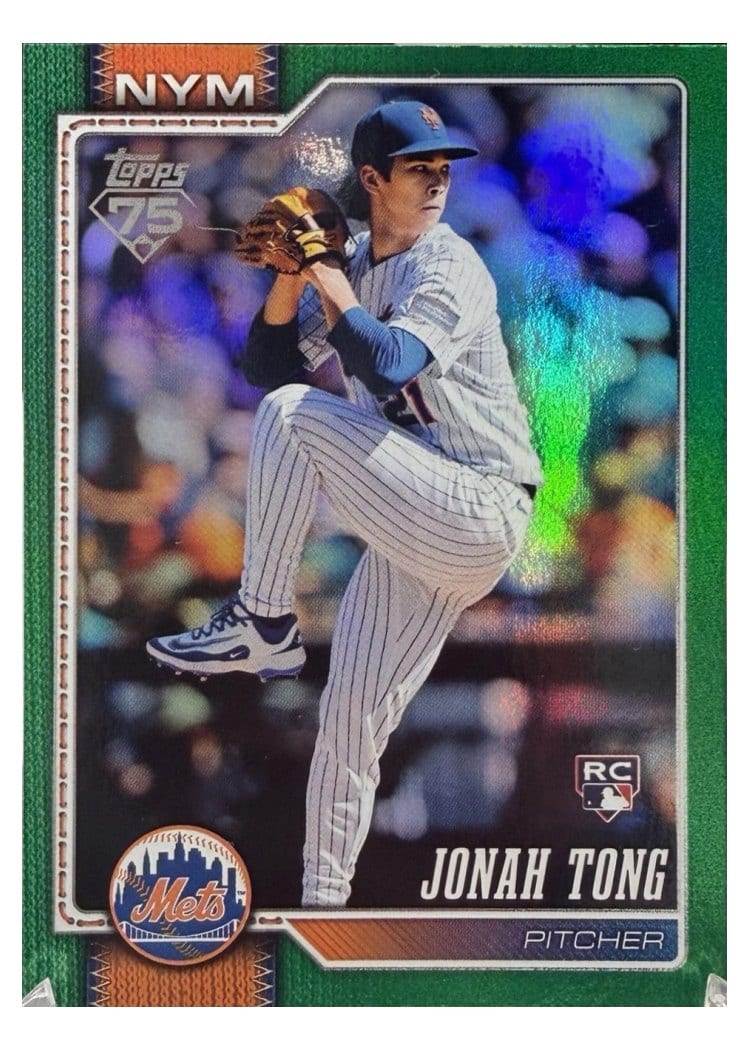 2026 Topps Jonah Tong #4 card