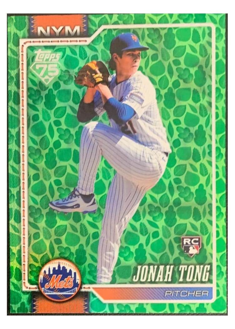 2026 Topps Jonah Tong #4 card