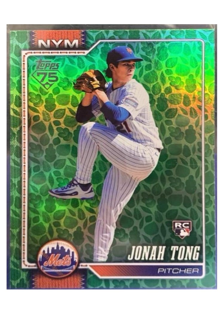 2026 Topps Jonah Tong #4 card