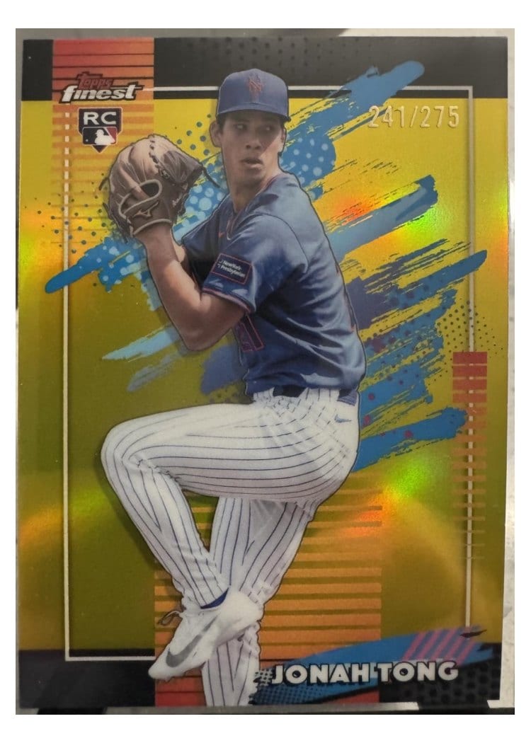 2026 Topps Finest Jonah Tong #134 card