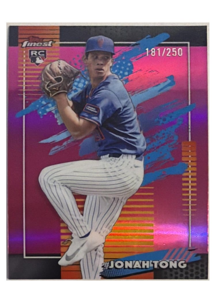 2026 Topps Finest Jonah Tong #134 card