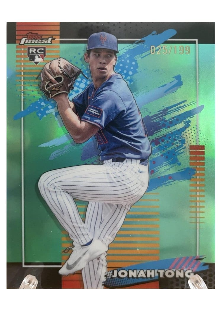 2026 Topps Finest Jonah Tong #134 card