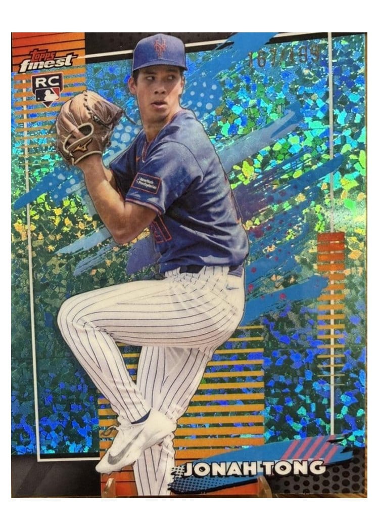 2026 Topps Finest Jonah Tong #134 card