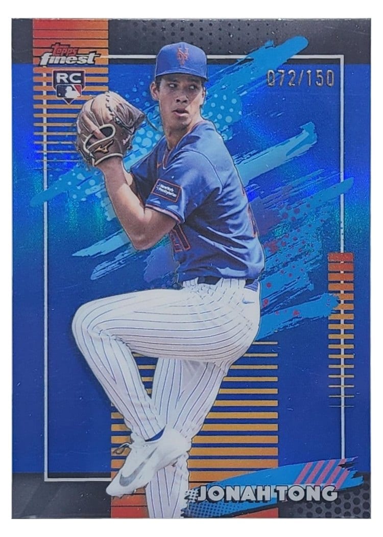 2026 Topps Finest Jonah Tong #134 card
