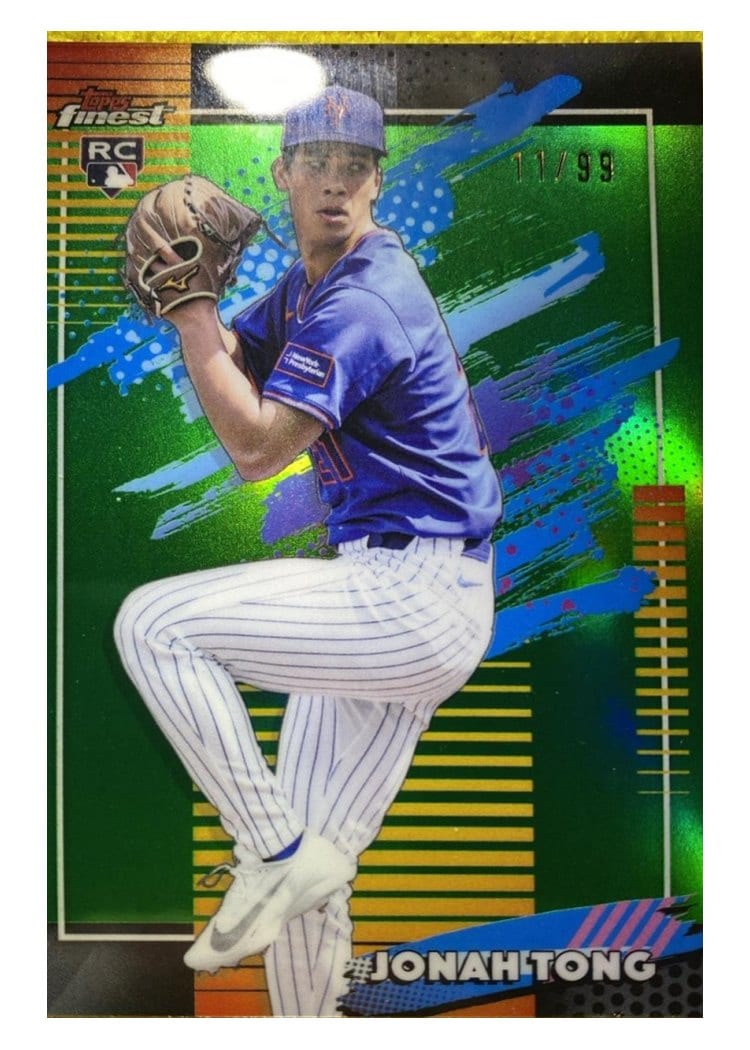 2026 Topps Finest Jonah Tong #134 card