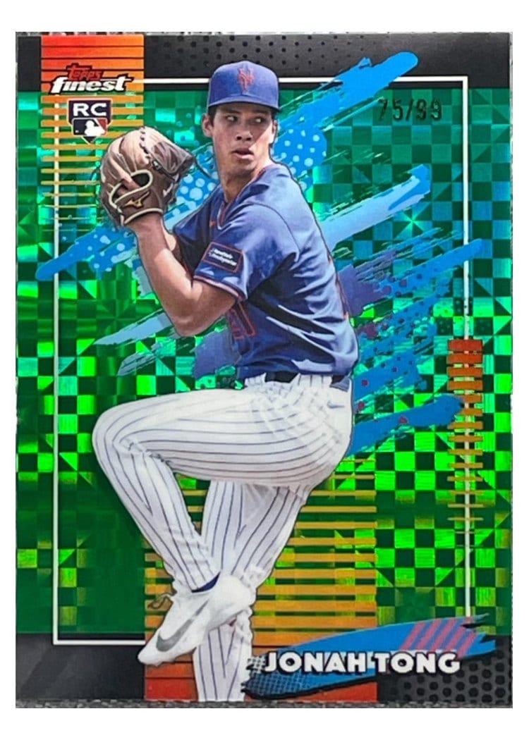 2026 Topps Finest Jonah Tong #134 card