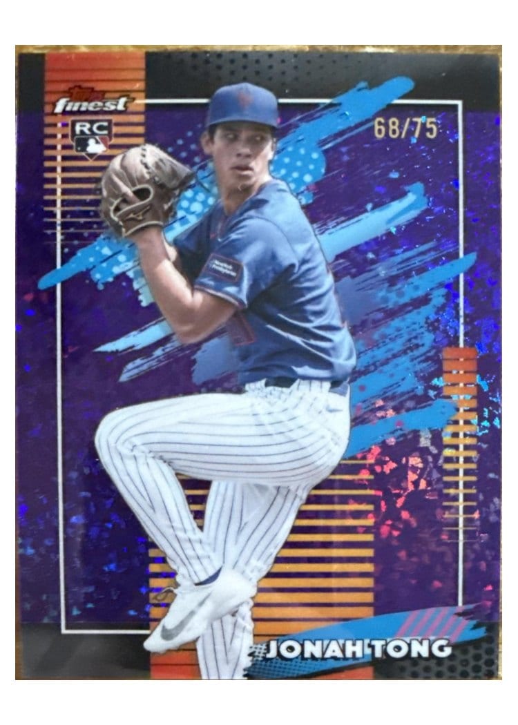 2026 Topps Finest Jonah Tong #134 card