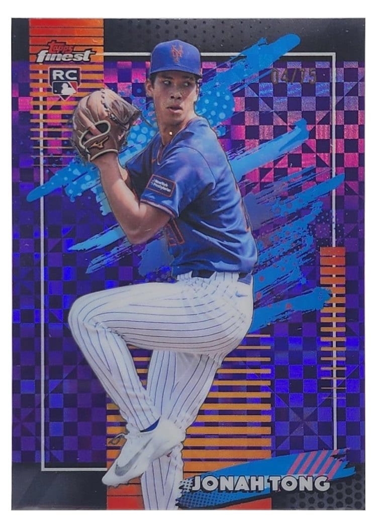 2026 Topps Finest Jonah Tong #134 card