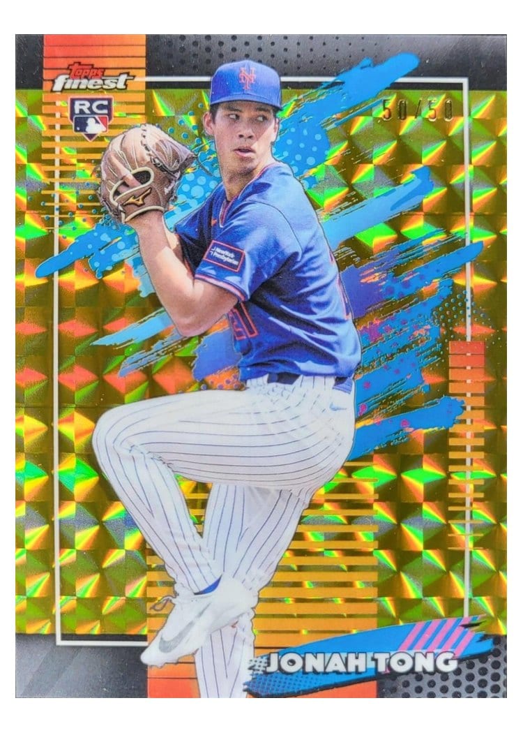 2026 Topps Finest Jonah Tong #134 card