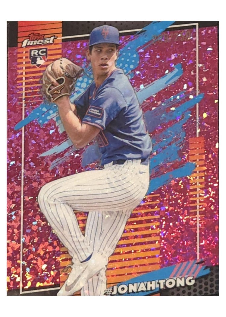 2026 Topps Finest Jonah Tong #134 card