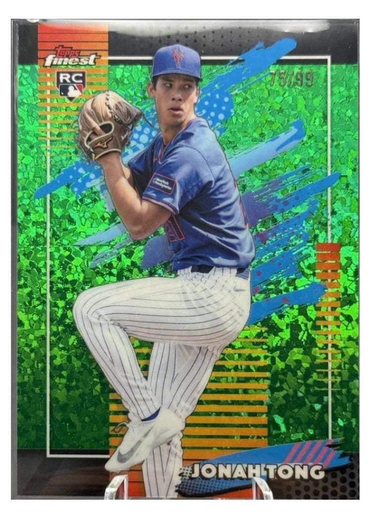 2026 Topps Finest Jonah Tong #134 card