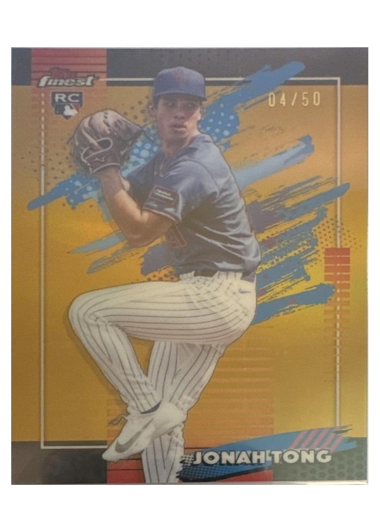 2026 Topps Finest Jonah Tong #134 card