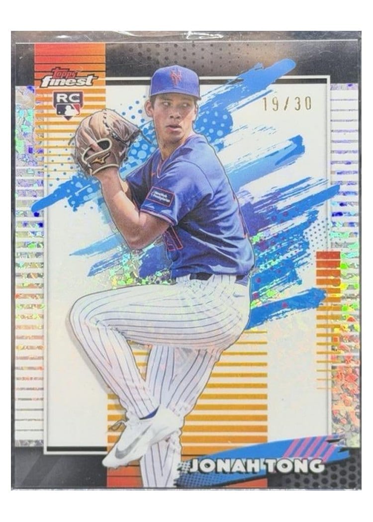 2026 Topps Finest Jonah Tong #134 card