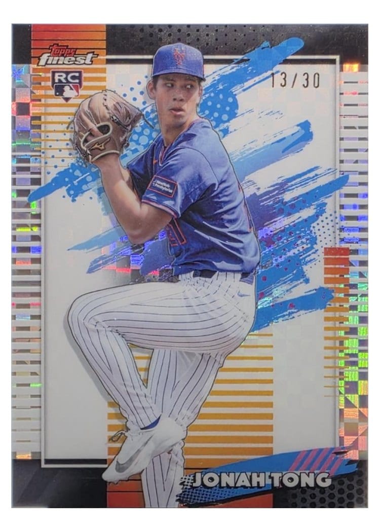 2026 Topps Finest Jonah Tong #134 card