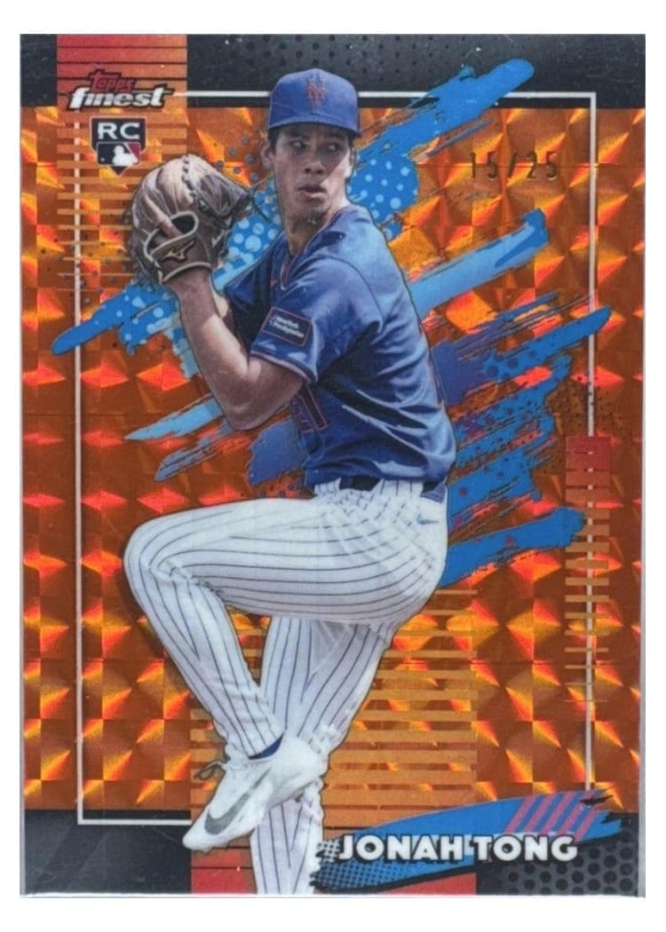 2026 Topps Finest Jonah Tong #134 card